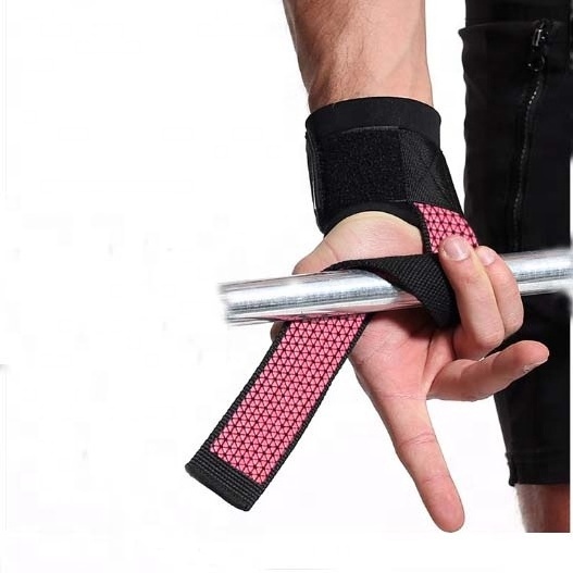 Silicone design Wrist Protection Training Gym Weight lifting Wrist Straps