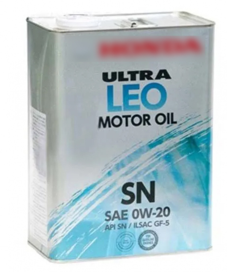 High Quality Japan Brand Ultra LEO  Motor Oil 0W20 Engine Lubricant Oil API SN ILSAC GF-5 4 Liters