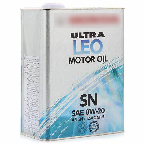 High Quality Japan Brand Ultra LEO  Motor Oil 0W20 Engine Lubricant Oil API SN ILSAC GF-5 4 Liters