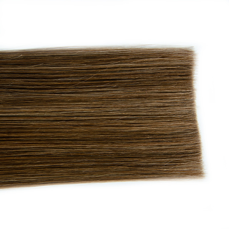 Salon use Weft Hair Extensions Real Human Hair Brown Highlight machine made weft in stock