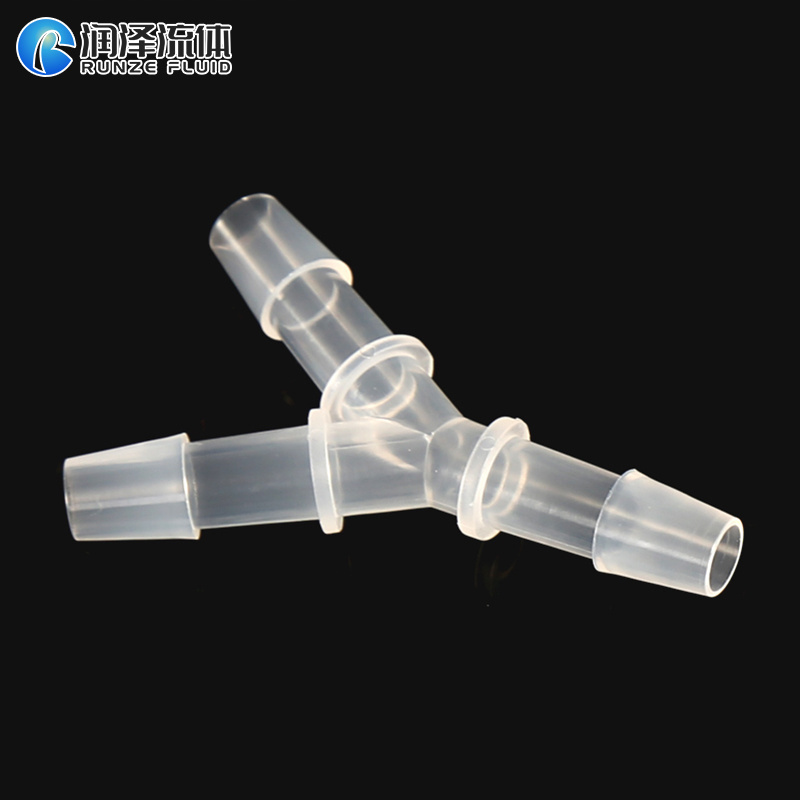 Runze Y connector 3 Way Plastic Water Joint Elbow Connector Pipe And Joint