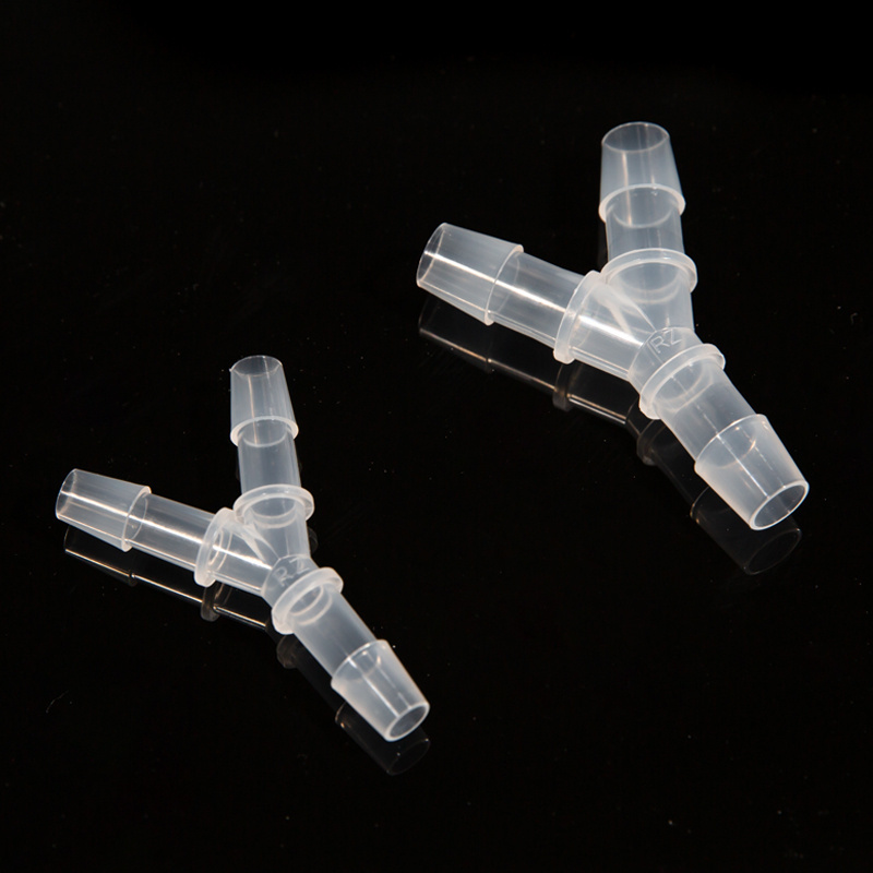 easy tubing small plastic fittings 3 way connectors