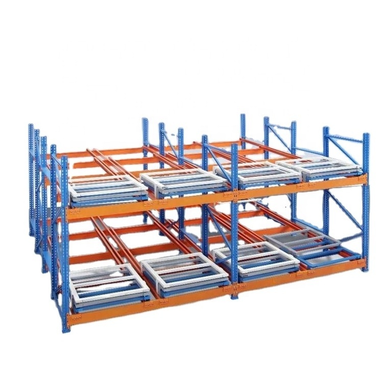 Runzhide high quality storage equipment warehouse push back pallet rack