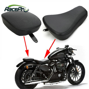 Motorcycle Front Driver Solo Seat Cushion For Harley Sportster Forty Eight XL1200 883 72 48