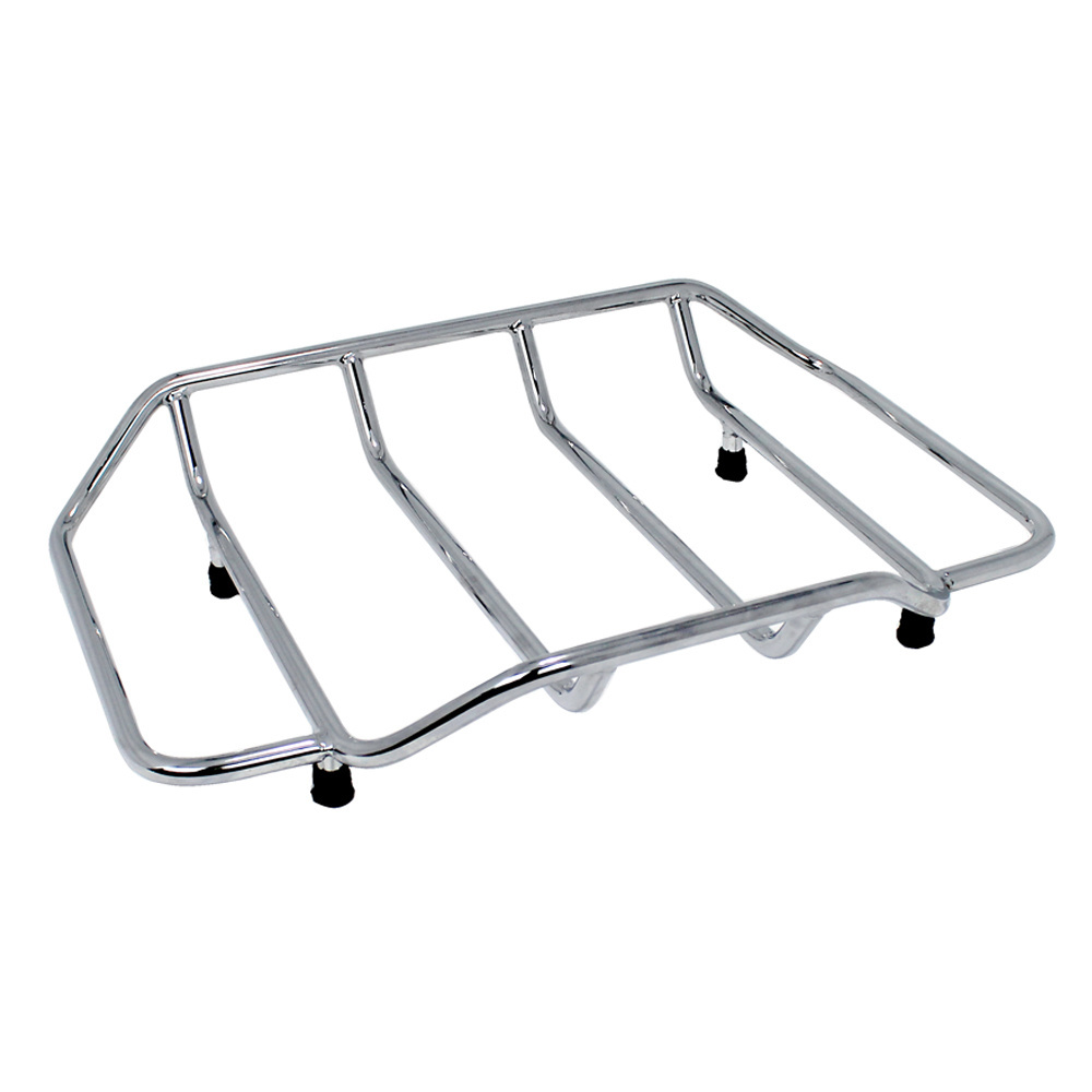 Racepro RP5520-1001C Motorcycle Luggage Rack Motorbike Tour Pak Carrier Rack For Harley Road King Glide Touring 1984-2013