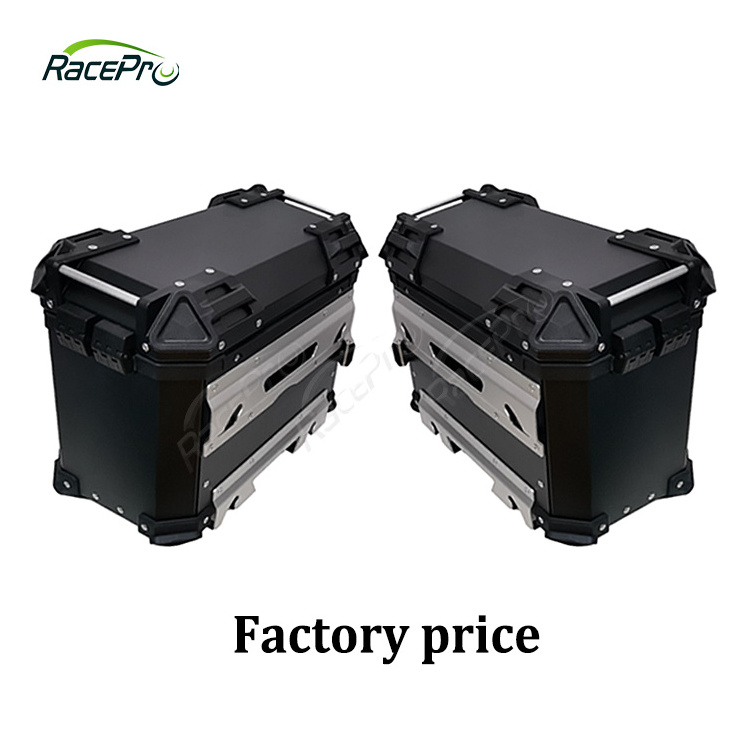 Trunk alloy tail delivery side aluminum top motorcycle box / 38L Motorcycle Side Box Tail Box Rear Case Motorbox Pannier Case