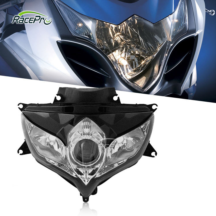 Custom Front Headlight Lamp Assembly suitable for Suzuki GSXR 600 750 2008-2009