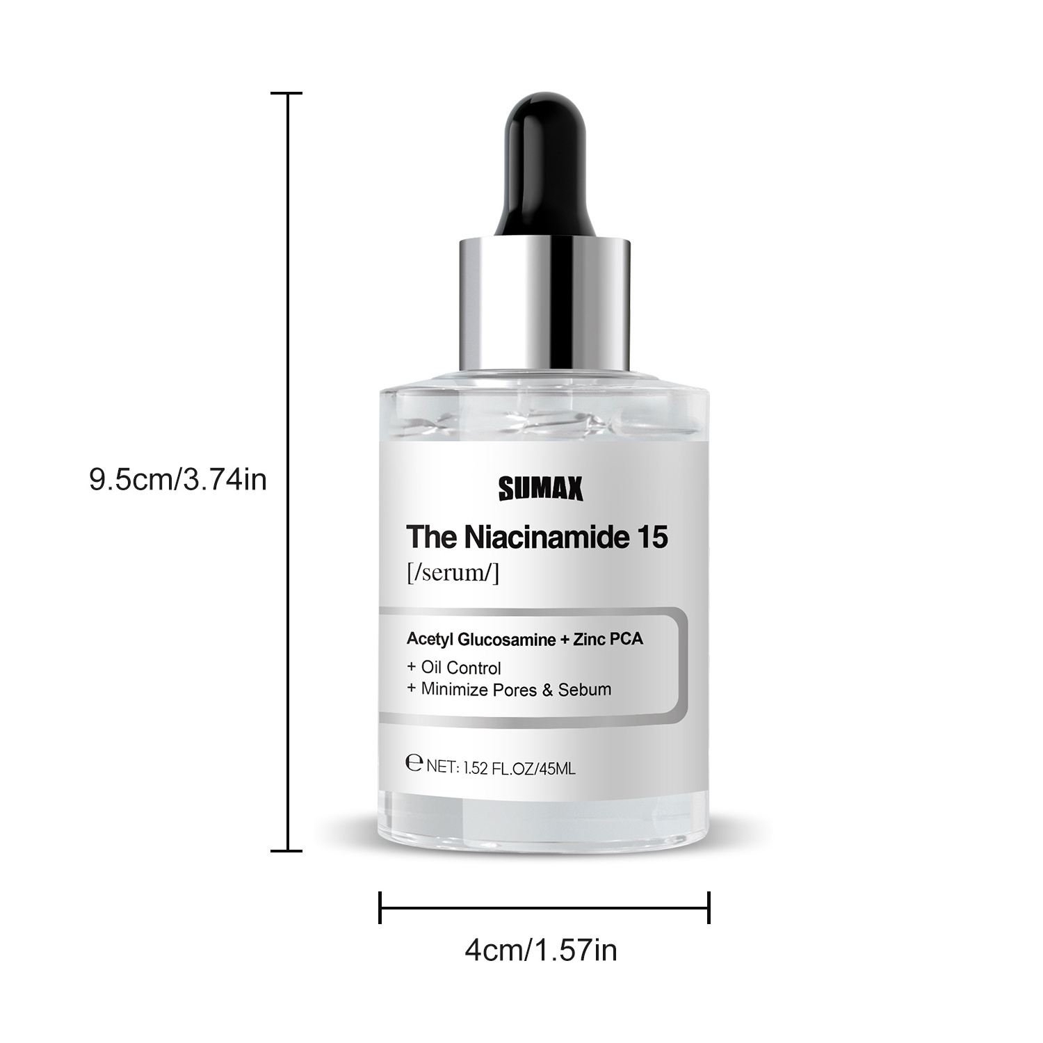 Sumax New Facial Niacinamide Serum Enhance Skin's Health And Glow For All Skin Type