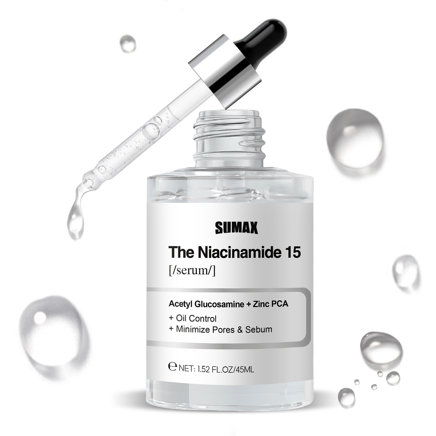 Sumax New Facial Niacinamide Serum Enhance Skin's Health And Glow For All Skin Type