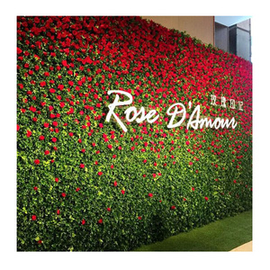 P201 Artificial Boxwood Hedge Greenery Wall Covering Grass Panel Green Foliage Living Wall for Balcony Privacy Screen