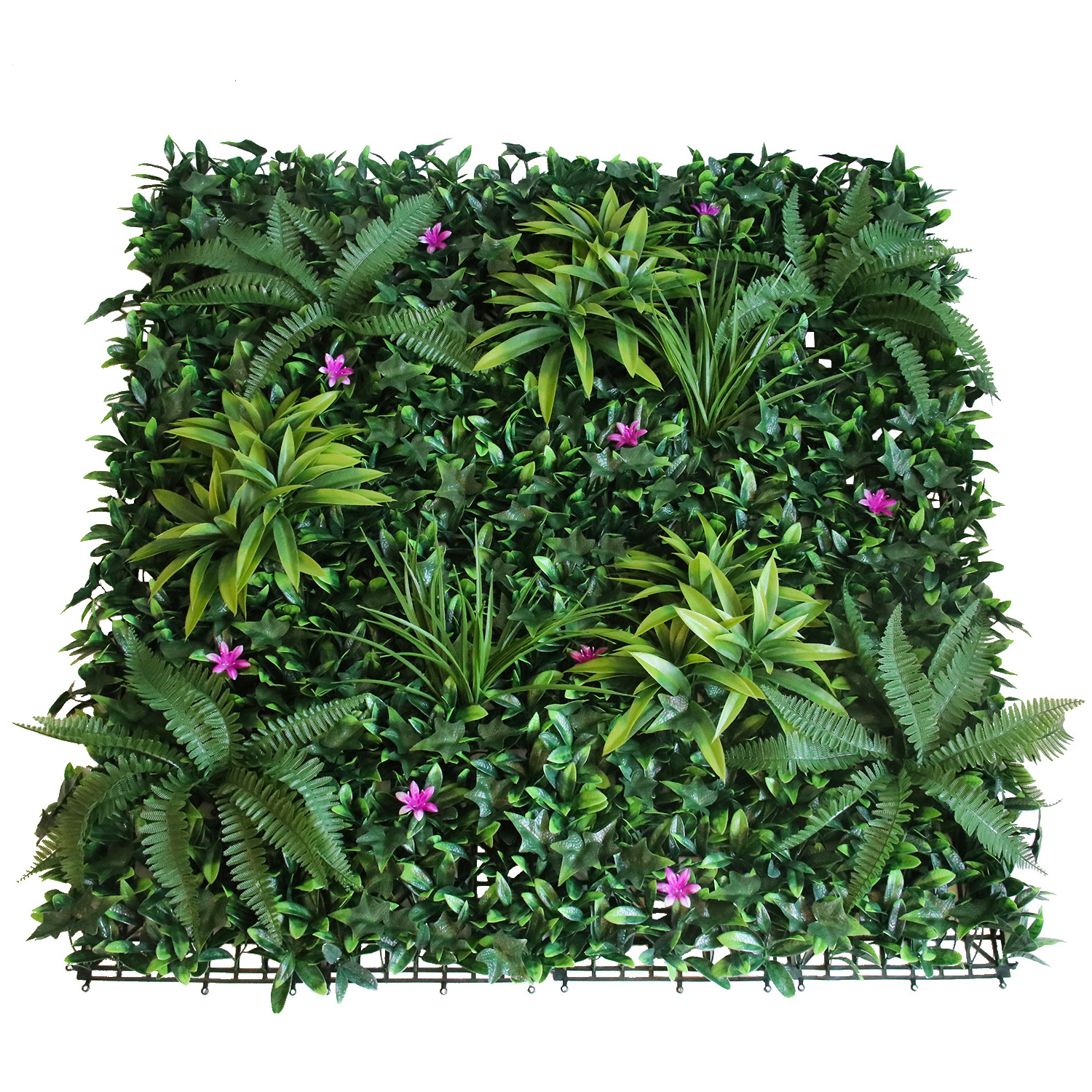 Pq17 Shein Wholesale Plant Panel Plastic Leaf Backdrop Green Boxwood Hedge Faux Artificial Grass Wall for Vertical Garden Decor