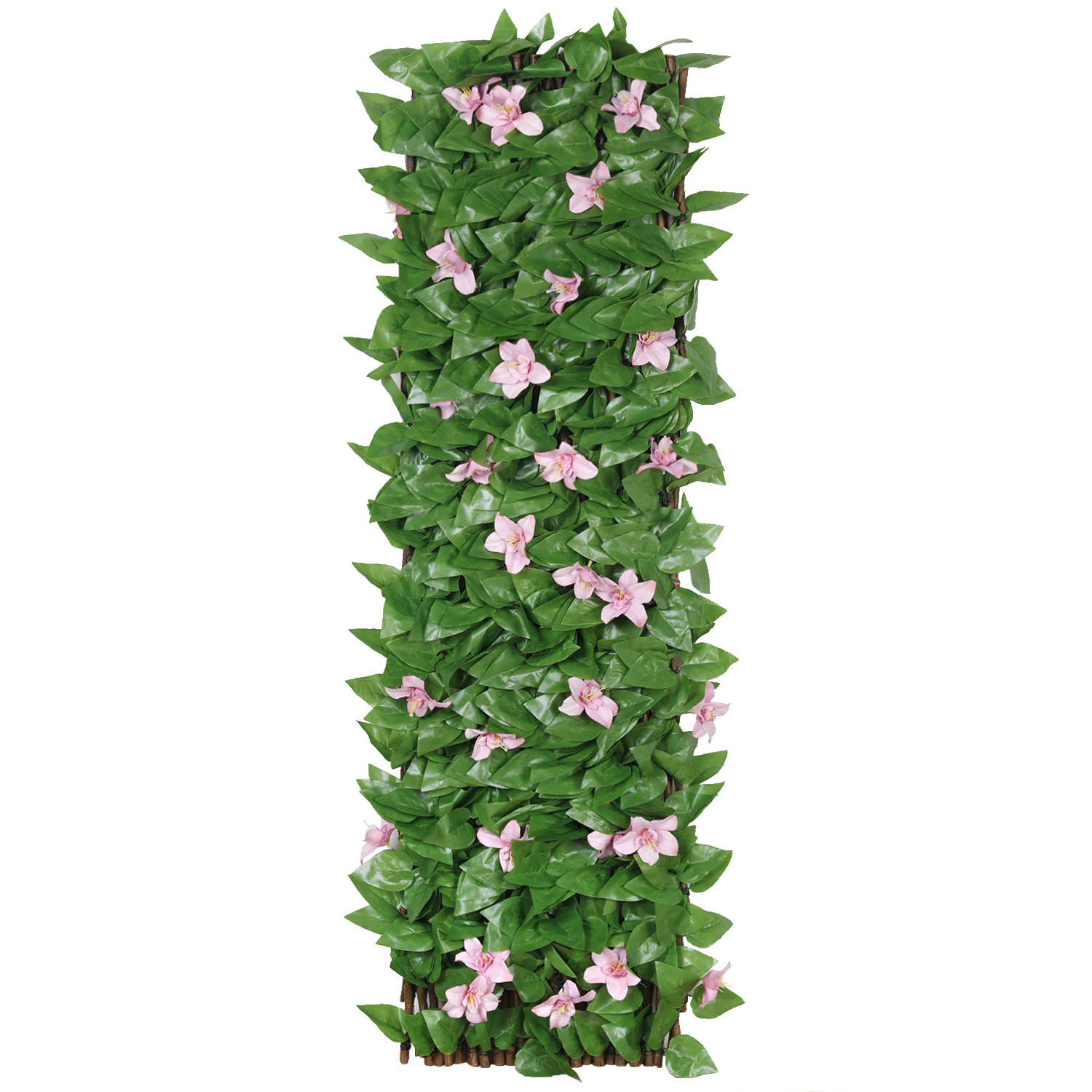 Cheap outdoor artificial plants faux expandable trellis for outdoor garden decoration