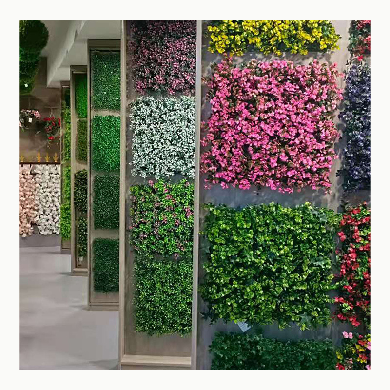 P4 Vertical Garden Decoration Supplies Green Boxwood Mat Hedge Artificial Grass Wall Plant for Wall Decor