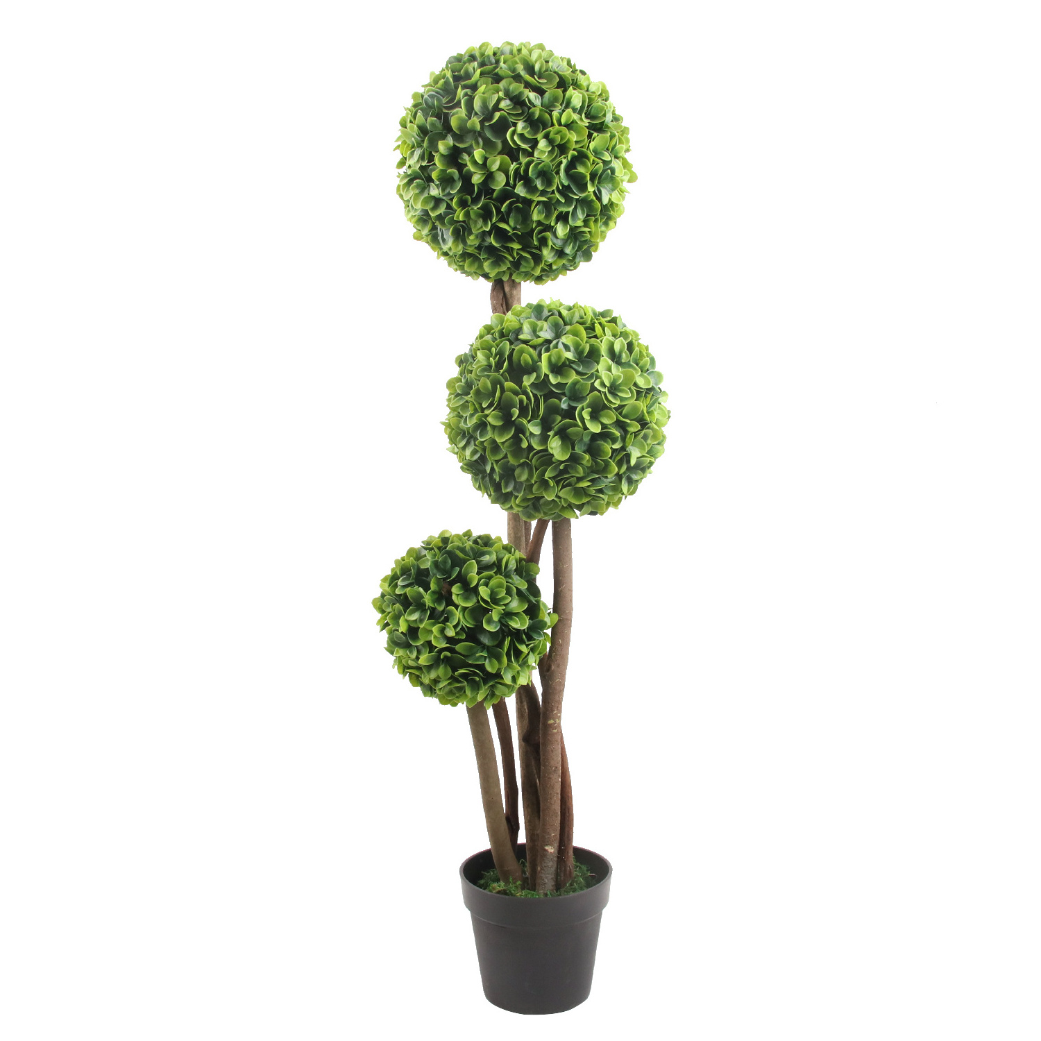 Hot Sale Plants Topiary Boxwood Grass Ball Artificial Bonsai Tree for Garden Wedding Decoration