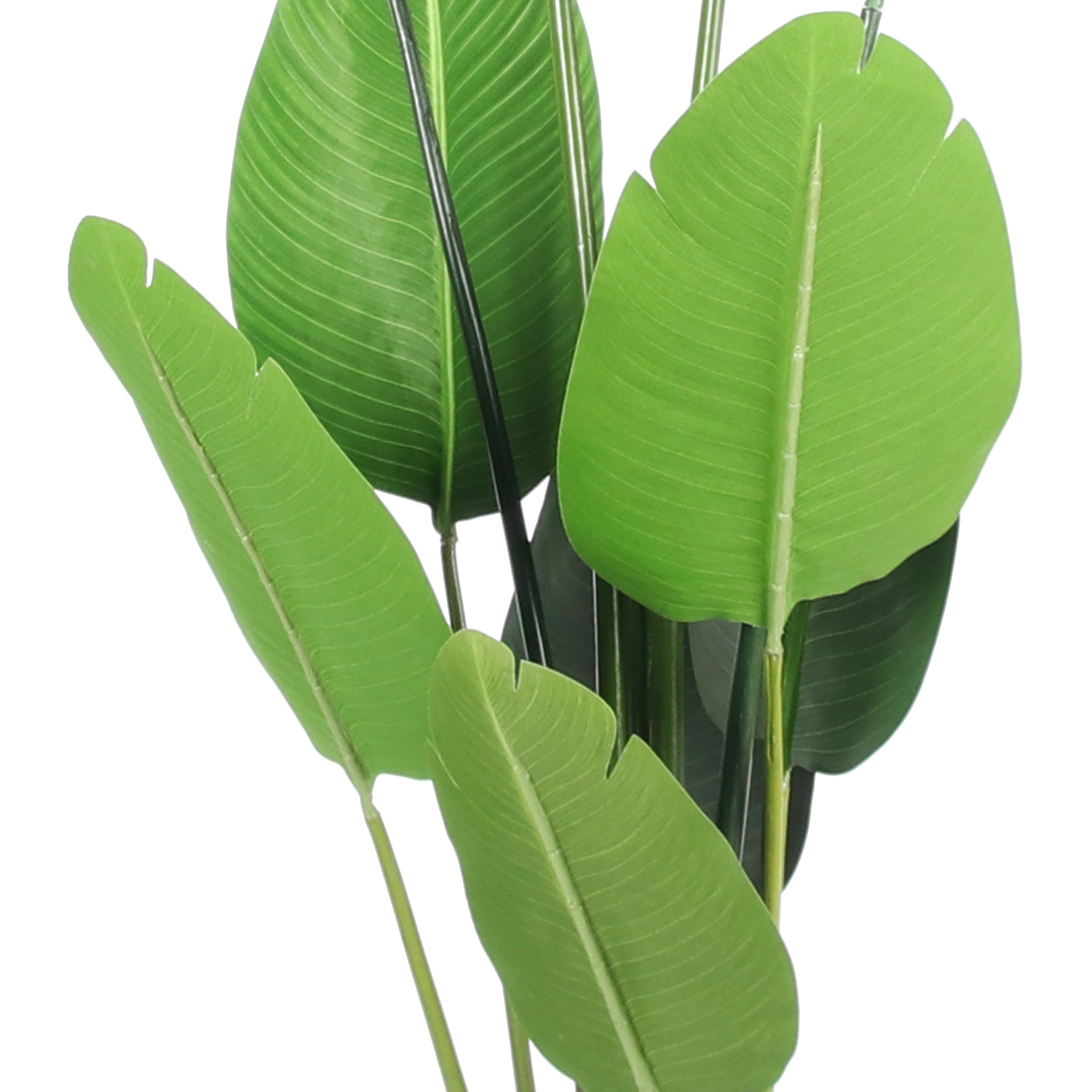 Wholesale Traveler Bird Tree Bonsai Plants Artificial Green Banana Leaves Trees