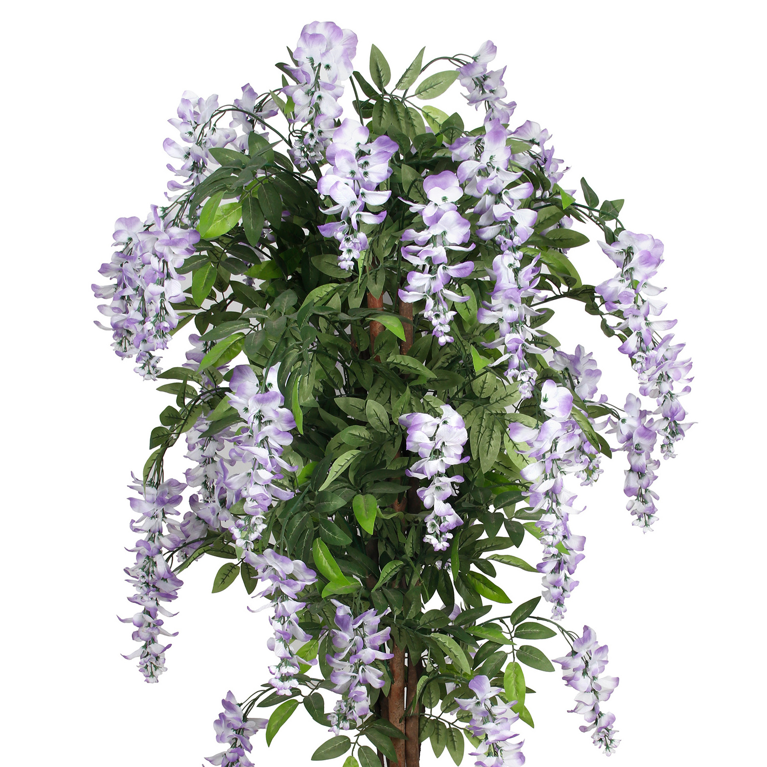 Wedding Home Decoration Faux Plants Simulation Silk Bonsai Artificial Wisteria Tree With Pot