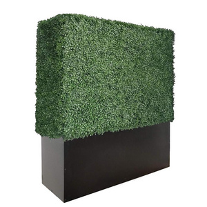 CQ-1 Greenery Panels Plastic Hanging Milan Fence Artificial Boxwood Hedge for Garden Privacy Screen Decor