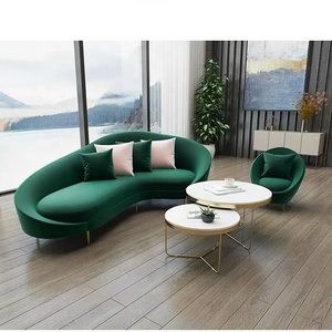 Hot sale fabric couches multifunctional colorful modular sectional sofa set living room set multi color sofa