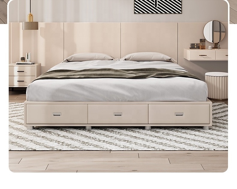 Italian style padded headboard affordable soft platform no box spring needed murphy bed