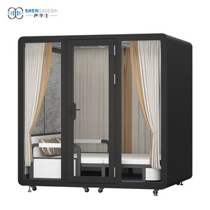 Customized multi-function new design sleeping bed pod meditation cabins pod sleep for sleeping without bothering