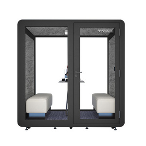 Movable silence soundproof booth pod office  studio recording booth pod meeting booth office furniture