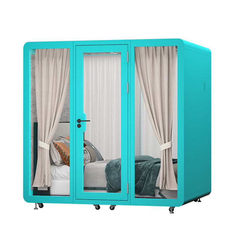 Customized multi-function new design sleeping bed pod meditation cabins pod sleep for sleeping without bothering