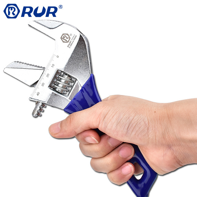 Portable Multi-function Lightweight Adjustable Large Opening Plumbing Pliers Installation Bathroom Short Handle Metal Wrench