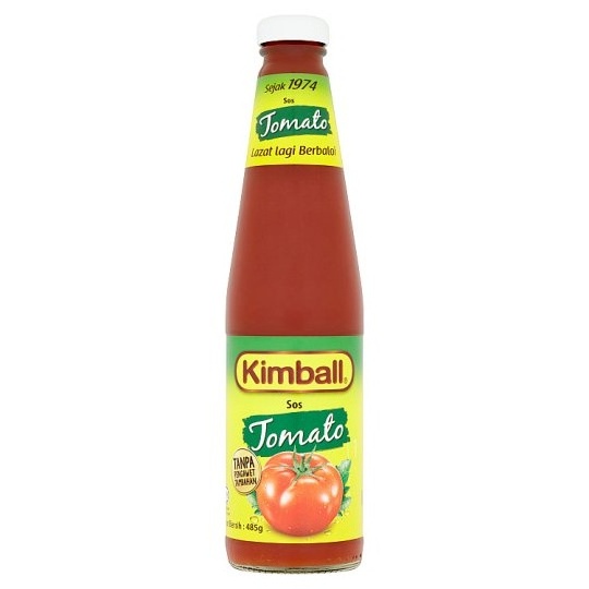 KIMBALL TOMATO KETCHUP SAUCE 485G [12 x 485G] SOS TOMATO KETCHUP FAVOURITE MALAYSIAN CONDIMENT WHOLESALER MALAYSIA