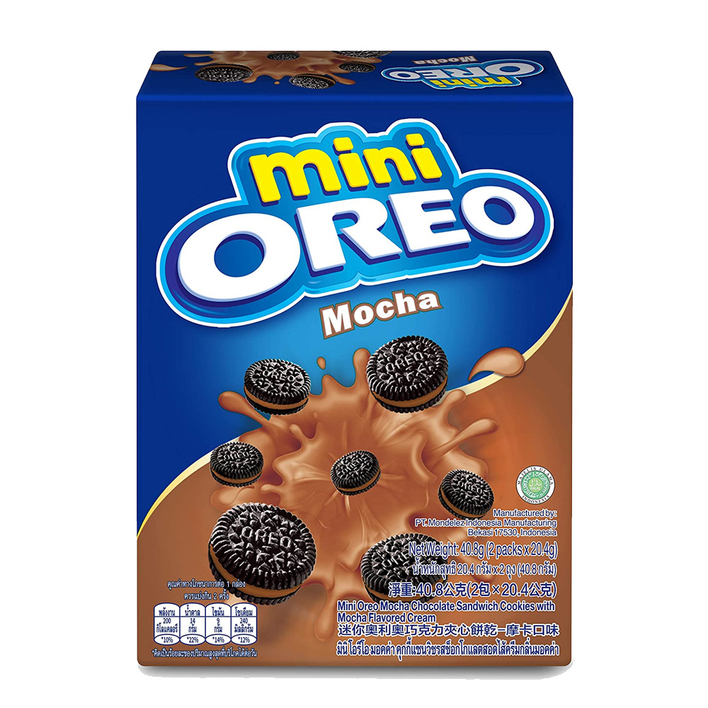 OREO MINI OREO VANILLA BOX [40.8G] WHOLESALER MALAYSIA