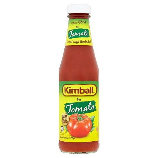 KIMBALL TOMATO KETCHUP 325G [24 x 325G] SOS TOMATO KETCHUP FAVOURITE MALAYSIAN CONDIMENT WHOLESALER MALAYSIA