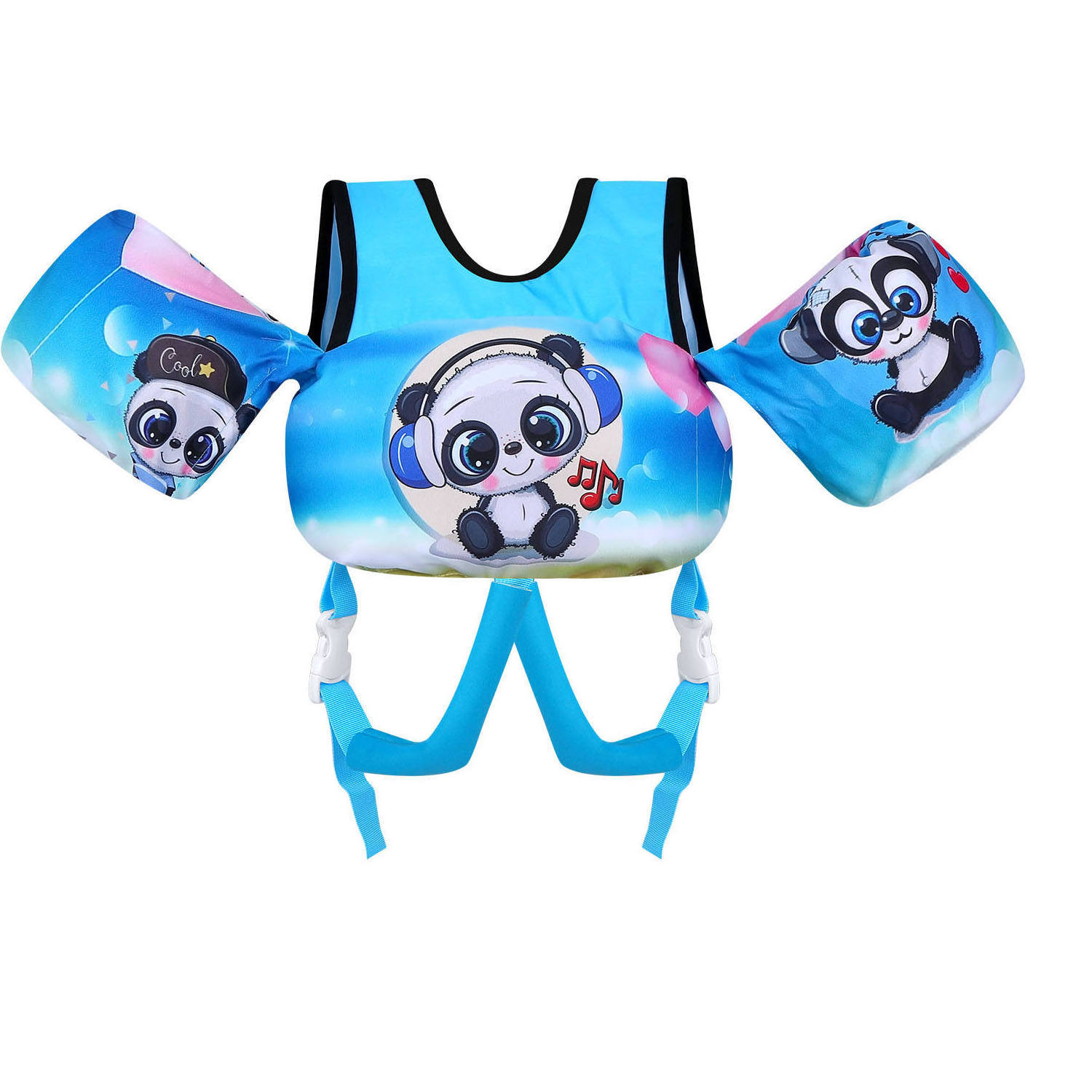 SBART Hot Sale Child Learn Swimming Training Safety Swim Aid Toddler 2-6 Years Life Buoyancy Jacket Kids Swim Vest