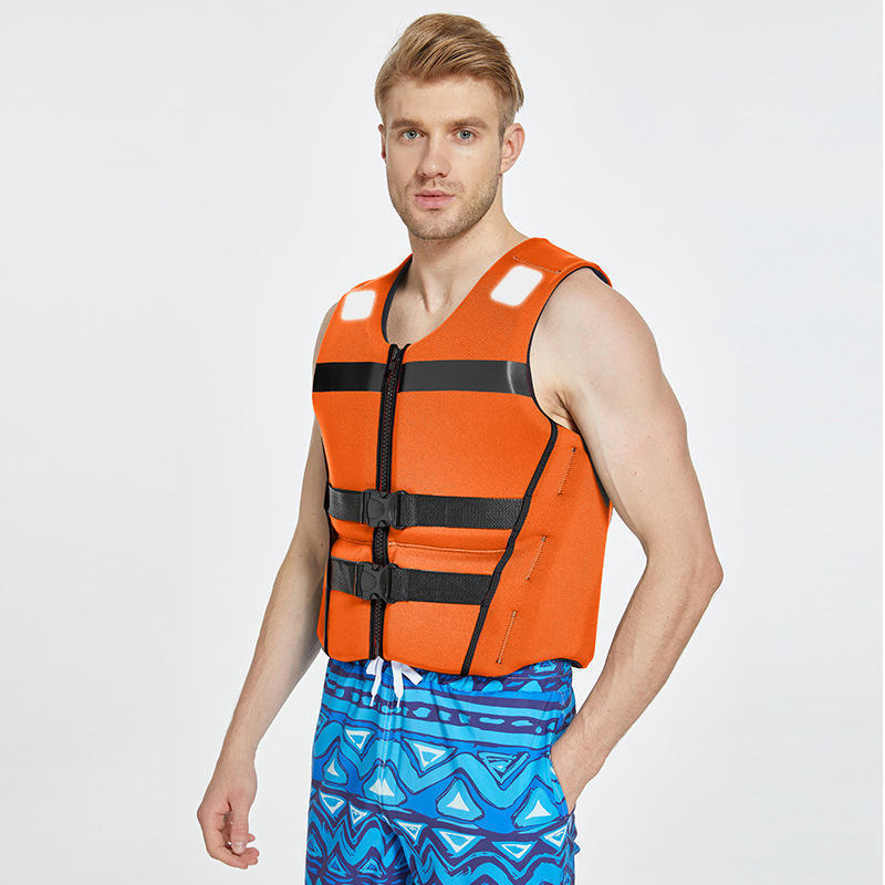 SBART Factory Supply Buoyancy Aid Life Vest Adult Swim Jacket Chalecos Salvavidas Neoprene Kayak Life Vest Water Rafting