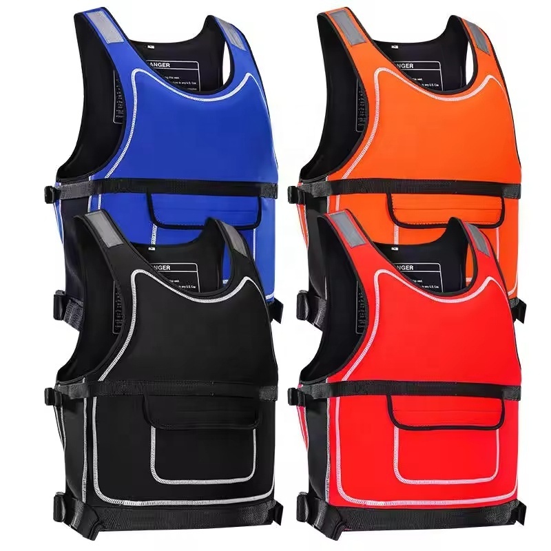 Sbart Wholesale custom EPE foam adult swim boating water lifesaving rescue kayak life jacket vest