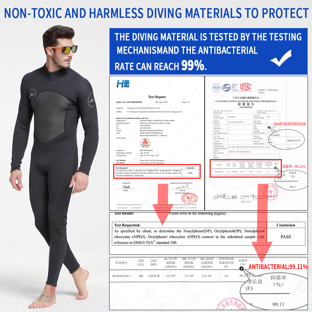 Neoprene Spearfishing Surfing suit Fast Drying Full Body Diving Wetsuit 6xl Swimming Wet suit