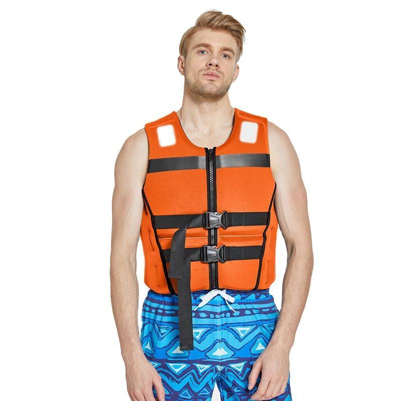 SBART Factory Supply Buoyancy Aid Life Vest Adult Swim Jacket Chalecos Salvavidas Neoprene Kayak Life Vest Water Rafting