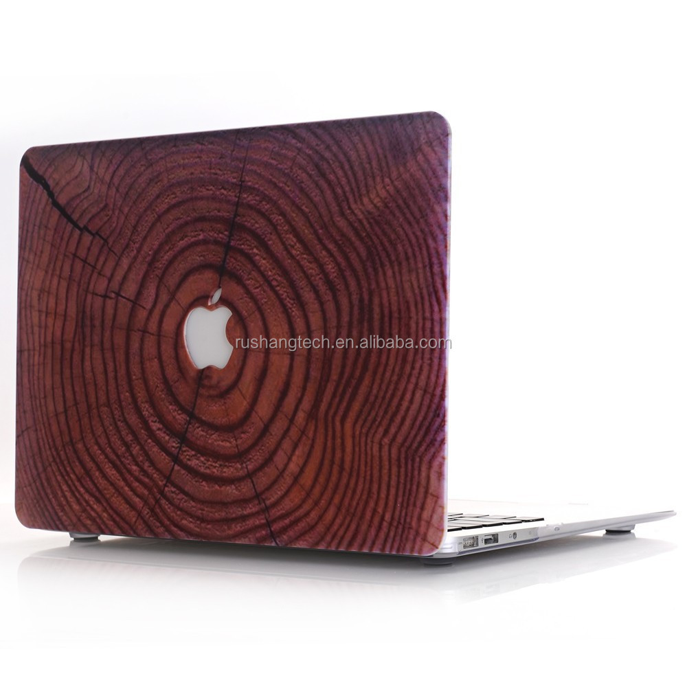 custom wood case pc laptop cases for apple macbook pro 14 2023 macbook protective shell 2020 Air 13 A1932 A2179 A2337