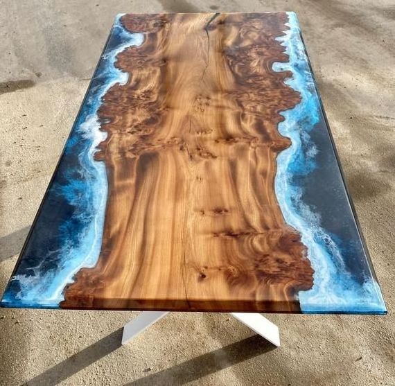 Ocean River epoxy table top