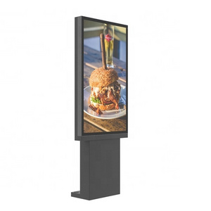 Hot sale high brightness 3000 nits drive thru system drive through restaurant digital menu board