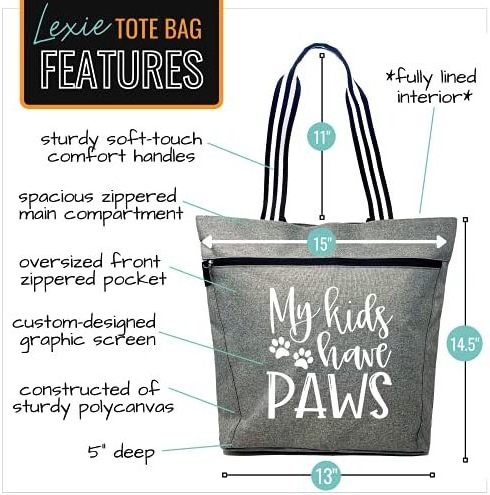 Gift Tote Bag Dog Lovers Gifts for Women Great Presents for Dog Lover Best Dog Mom