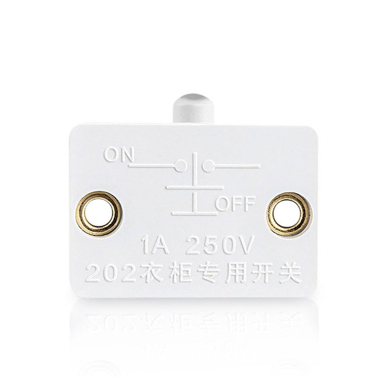 Wardrobe Closet White Electrical Light  Touch Switches for Cabinet Lamp , White Closet Light and Automatic Door Switch