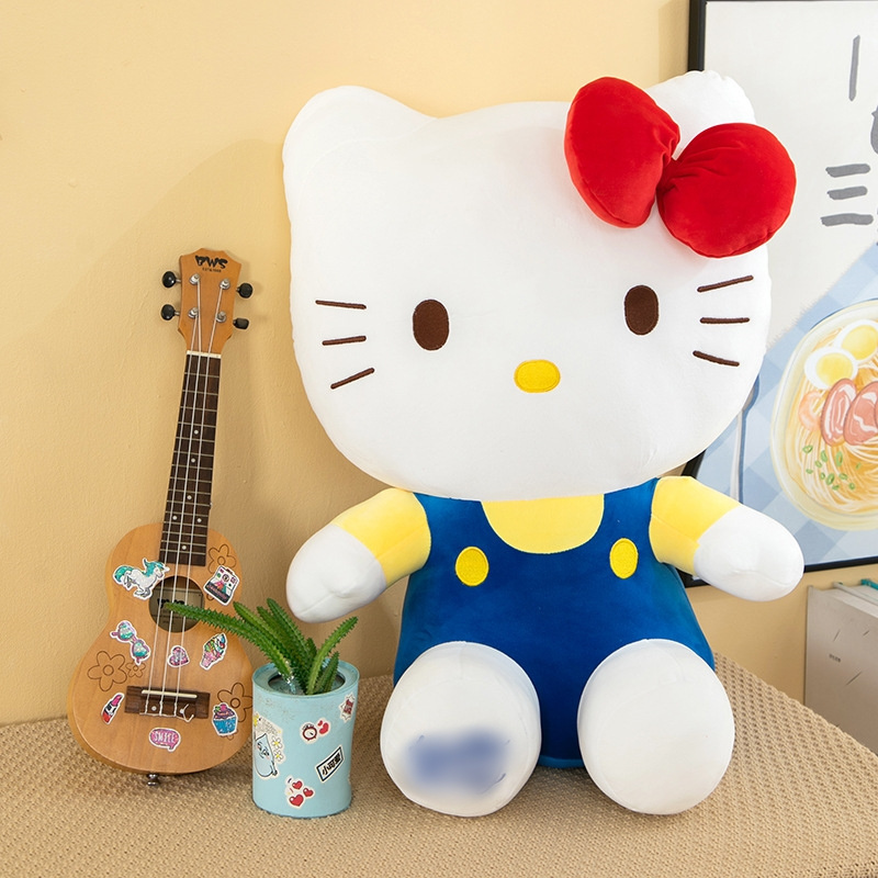 New Style Creative Hello KT Plush Straw berry Cat Doll Cute Hello KT Kitty Plush Toy Girl Birthday Gift stuffed animal toys