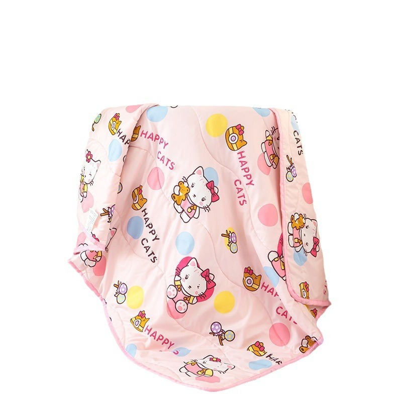 Sanrio accessory wholesale New cotton kitty summer cooling baby nap air condition kindergarten summer thin quilt children quilt