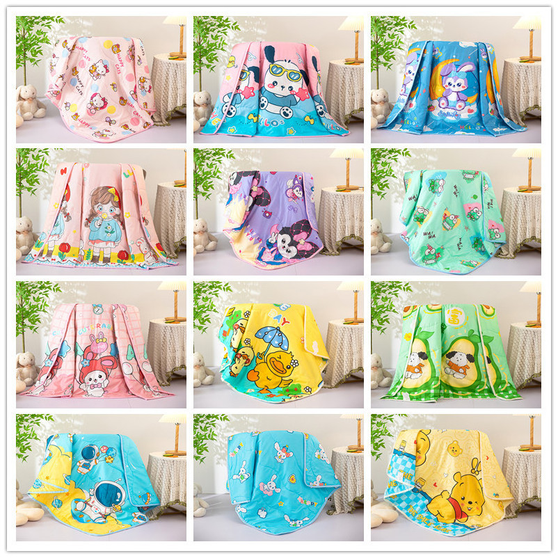 Sanrio accessory wholesale New cotton kitty summer cooling baby nap air condition kindergarten summer thin quilt children quilt