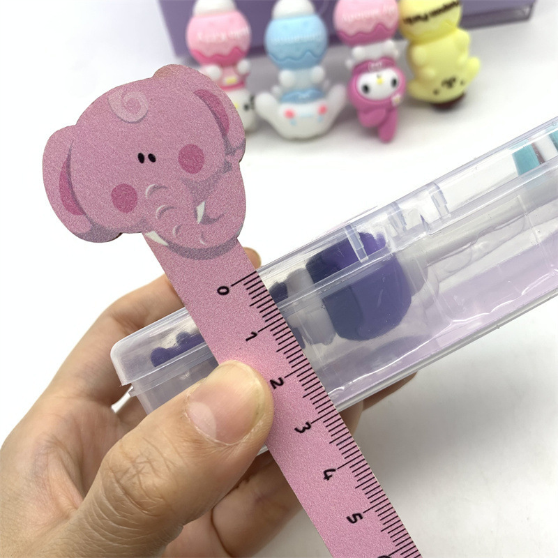 Ruunjoy Kids Toothbrush Kuromi Cinnamoroll Cartoon Soft Silicone Toothbrush Cute Toiletries Anime Student Girl Gift