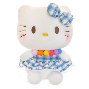 Ruunjoy 30cm Cartoon Sanrioed Big Size Plush Toy Kawaii Cat Mother Child Plush Soft Stuffed Doll Kids Birthday Gift Custom Plush