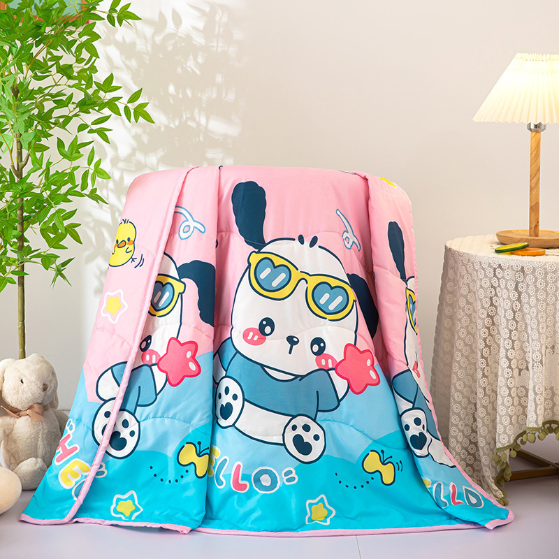 Sanrio accessory wholesale New cotton kitty summer cooling baby nap air condition kindergarten summer thin quilt children quilt