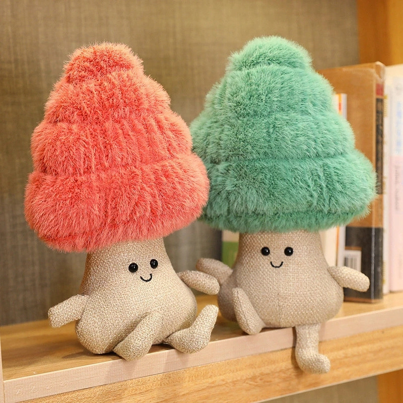 Ruunjoy 32/41cm Kawaii Pine Bamboo Plush Toys Lovely Potted Plant Plush Dolls Stuffed Soft Toy Creative Home Car Decor Present