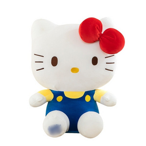 New Style Creative Hello KT Plush Straw berry Cat Doll Cute Hello KT Kitty Plush Toy Girl Birthday Gift stuffed animal toys