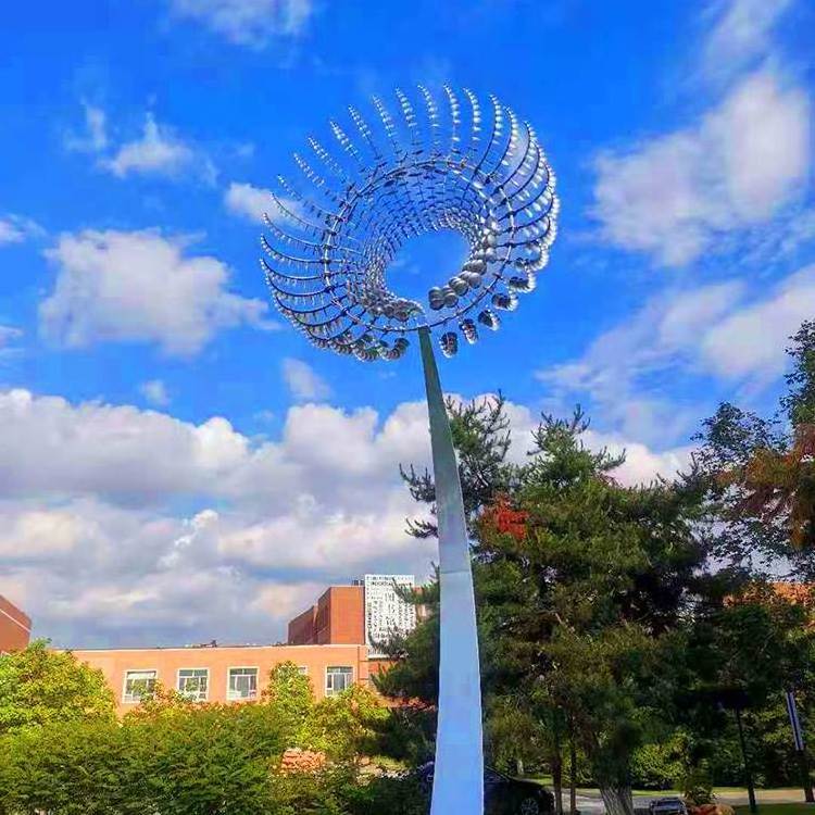 Stainless steel huge art equipment sculptures Outdoor Kinetic Sculpture Park