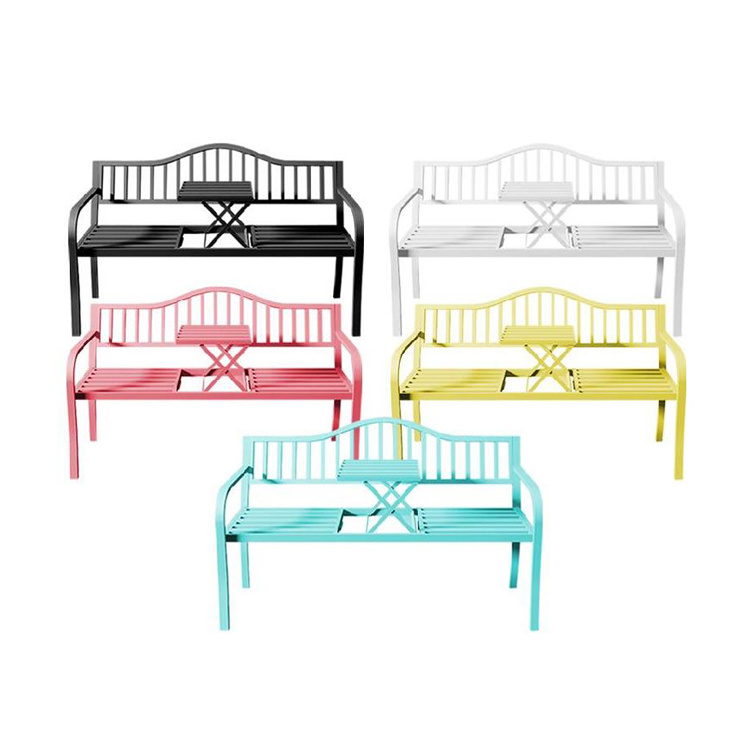 Balcony tables and chairs set of three outdoor creative courtyard lifting bench for garden